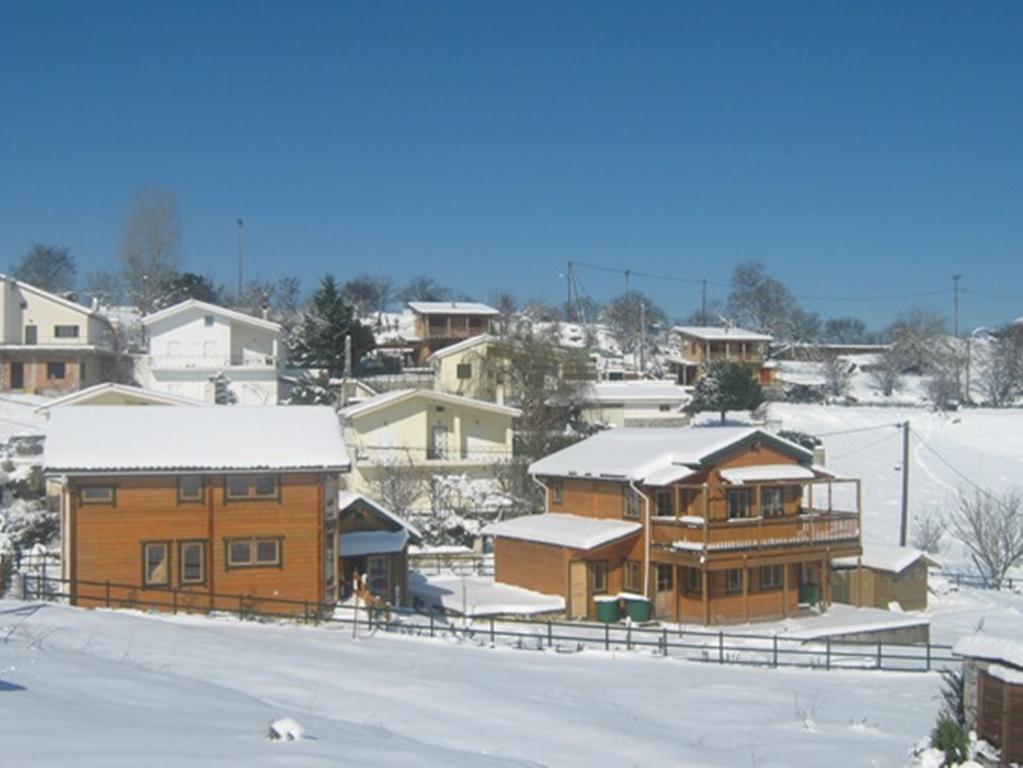 Zeus-Village Οικισμός Φινλανδικών Chalet Με Πισίνες & Γυμναστήριο Molos  Zewnętrze zdjęcie